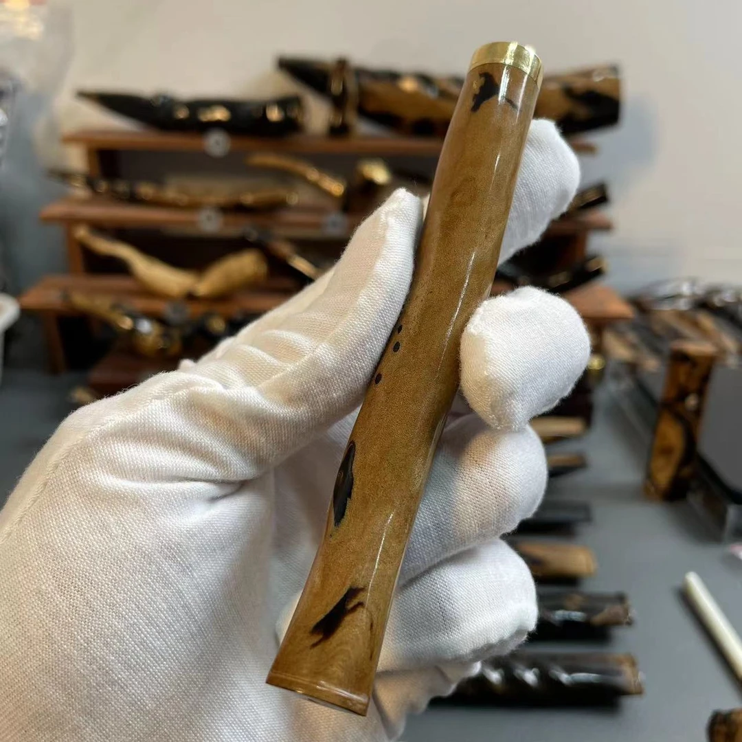 精品活性炭滤芯三合一血柳 粗中细通用款拉杆双重过滤海柳把玩件