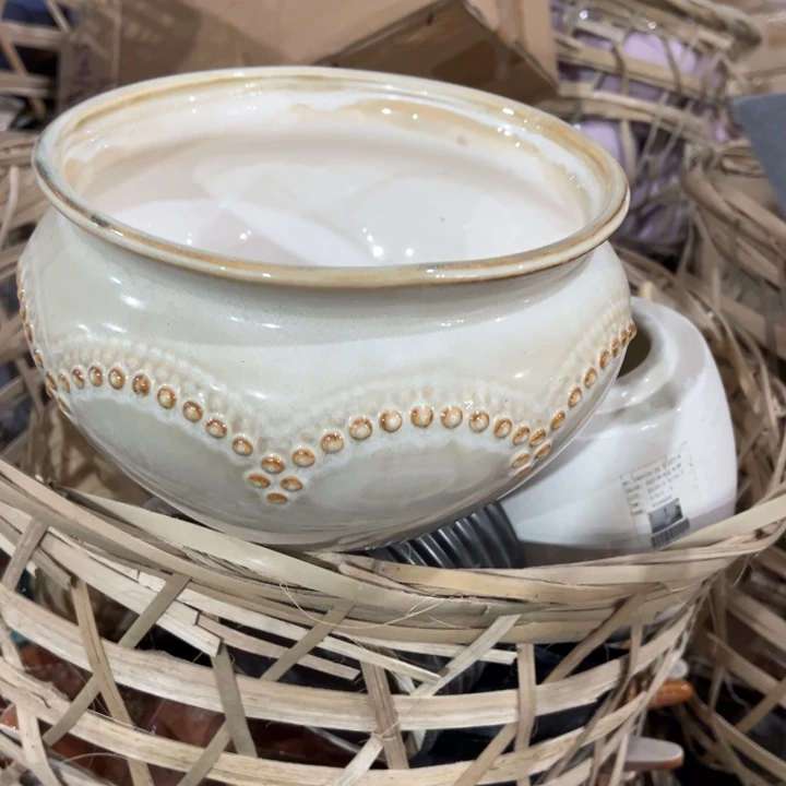 陶瓷花瓶摆件外贸出口微瑕捡漏高13口19公分