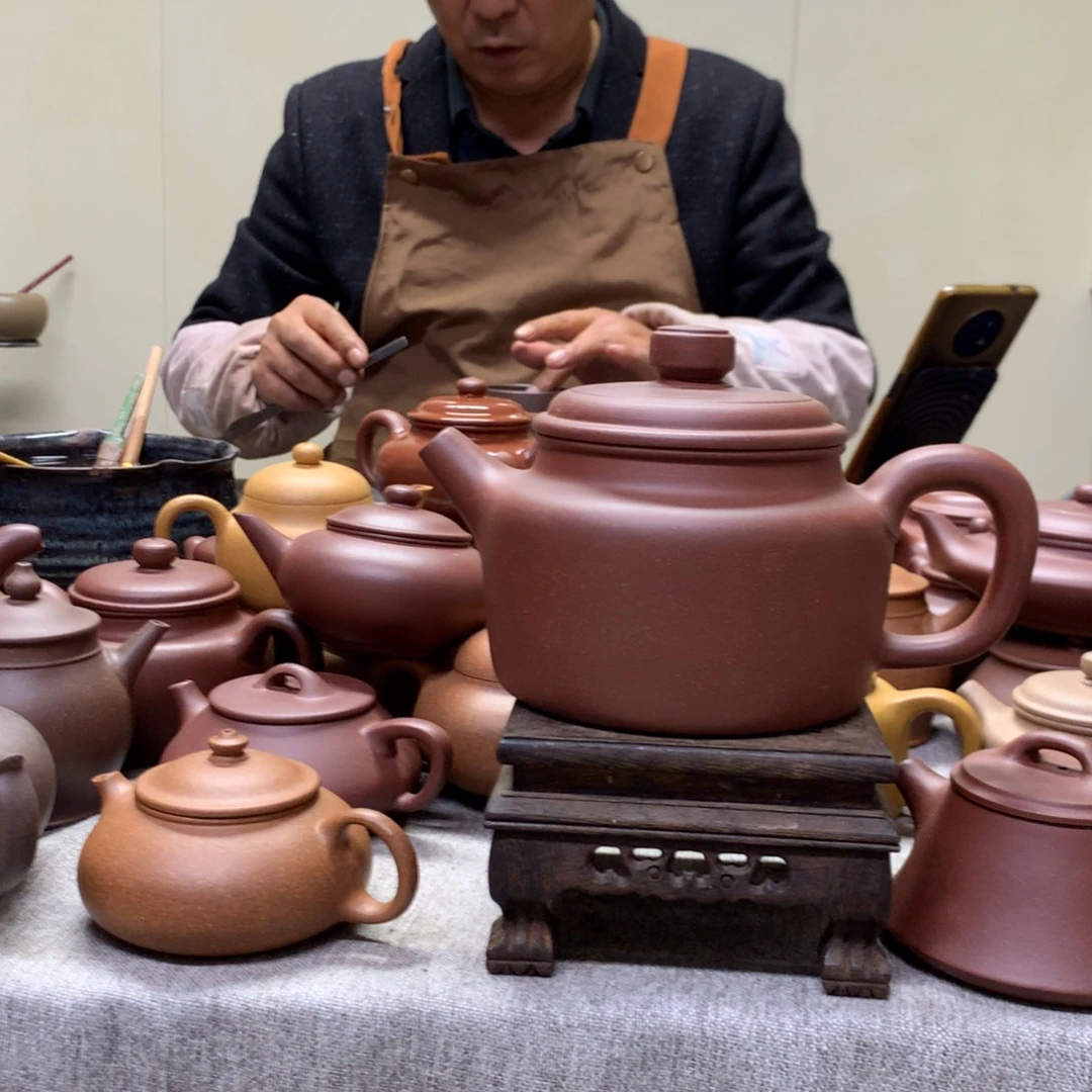茶壶底槽青大德钟630 C半手工制作