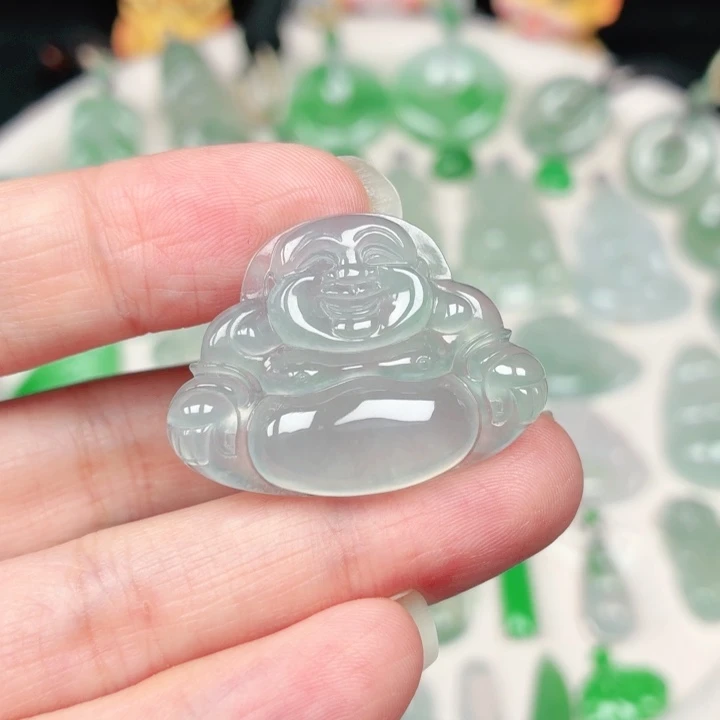 颈饰未镶嵌翡翠缅甸天然A货翡翠