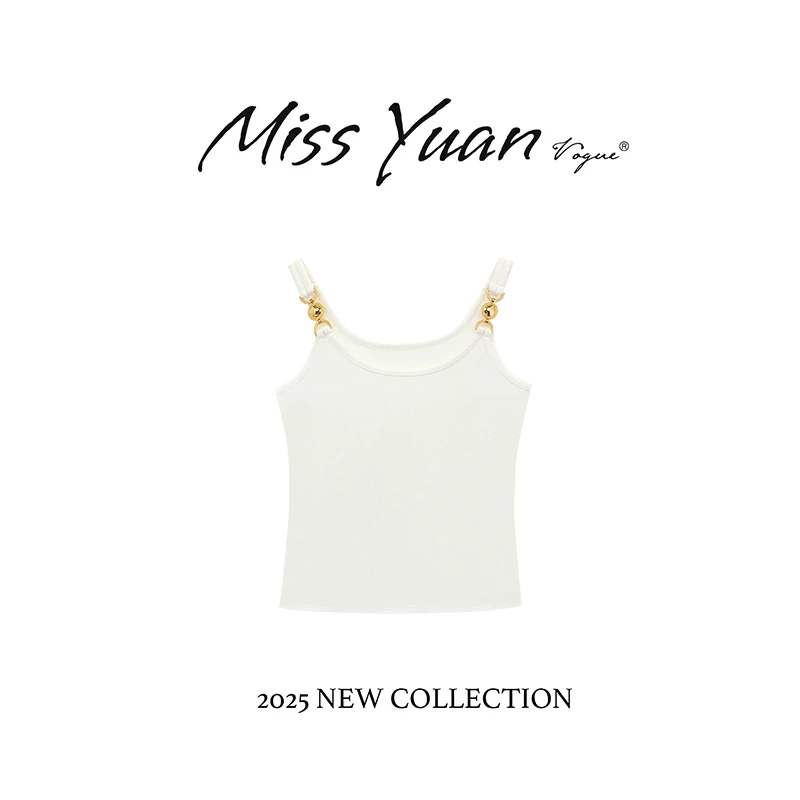 M.Y. 媛总 2025夏季新款吊带背心女外穿百搭MYXH1212D