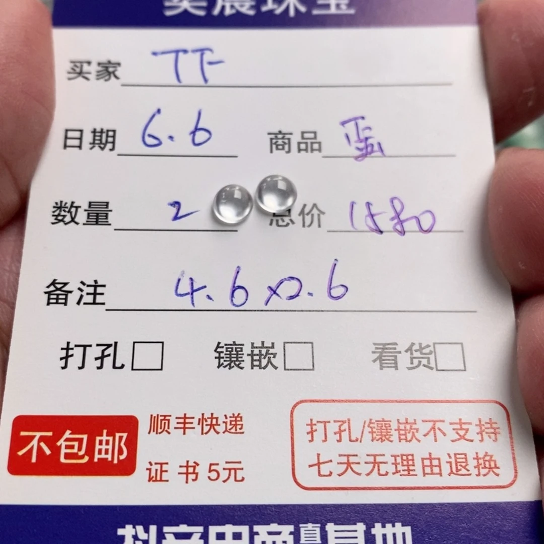 翡翠未镶嵌颈饰T*蛋面