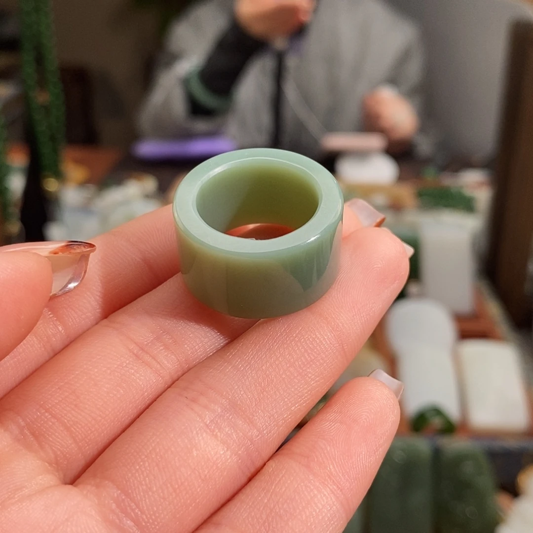 和田玉未镶嵌吊坠(不含链)戒指14