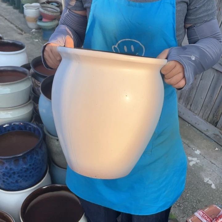紫砂花盆口27高30正品正品