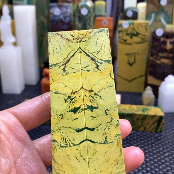 南美石开**了青田石印章石