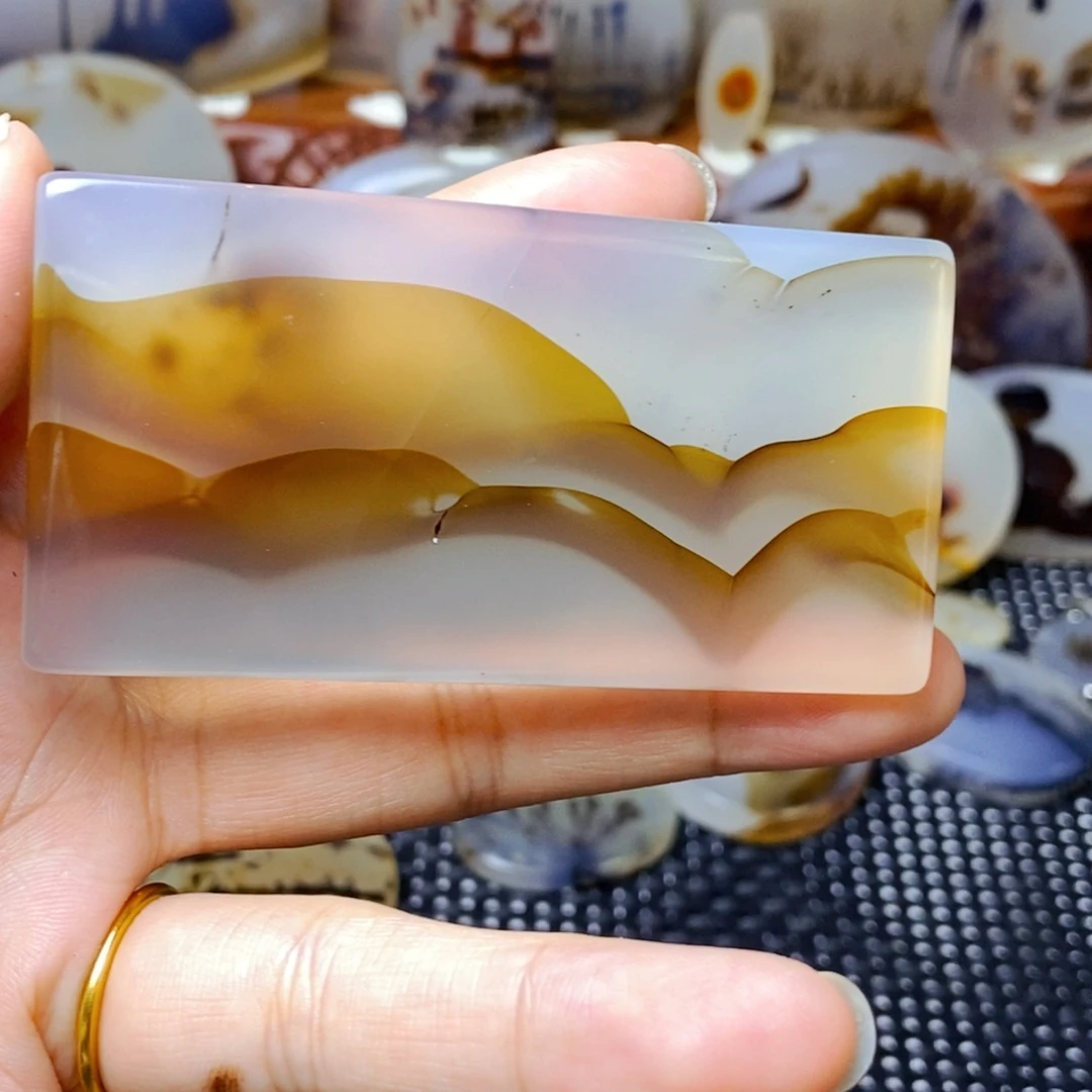 玛瑙/玉髓未镶嵌珠宝半成品