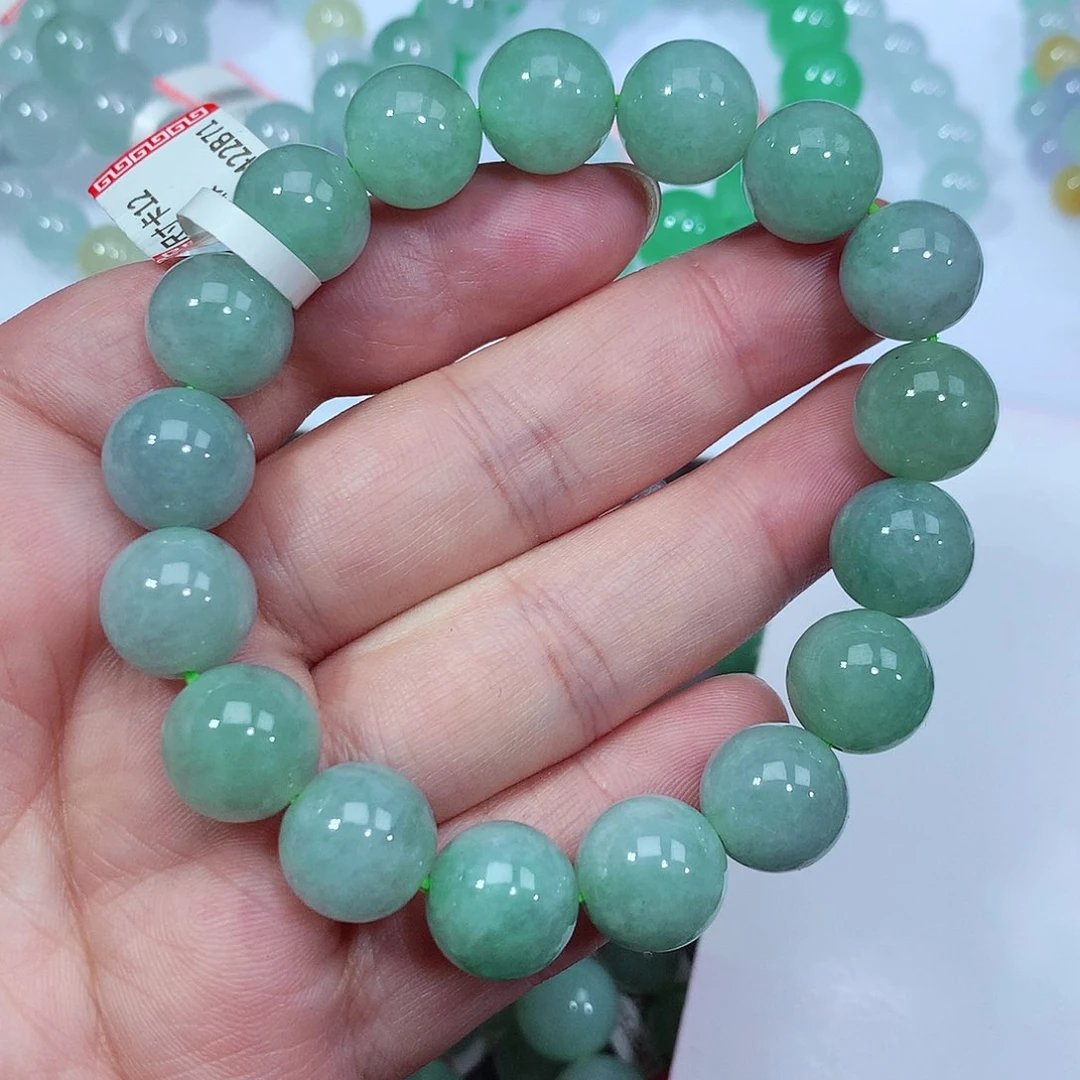 翡翠手链未镶嵌卡12