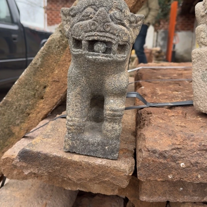 芳***华民间石头摆件好看