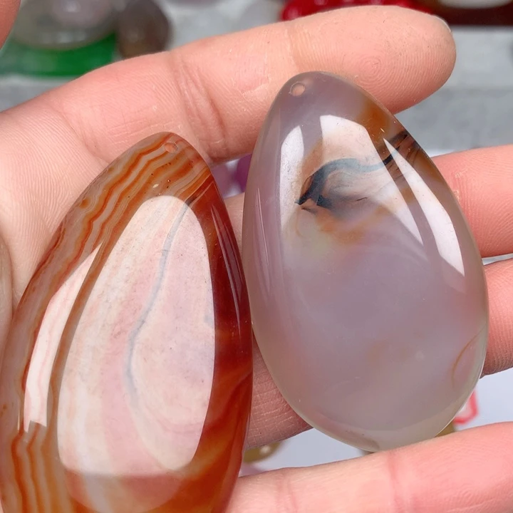 玛瑙/玉髓颈饰未镶嵌用****4