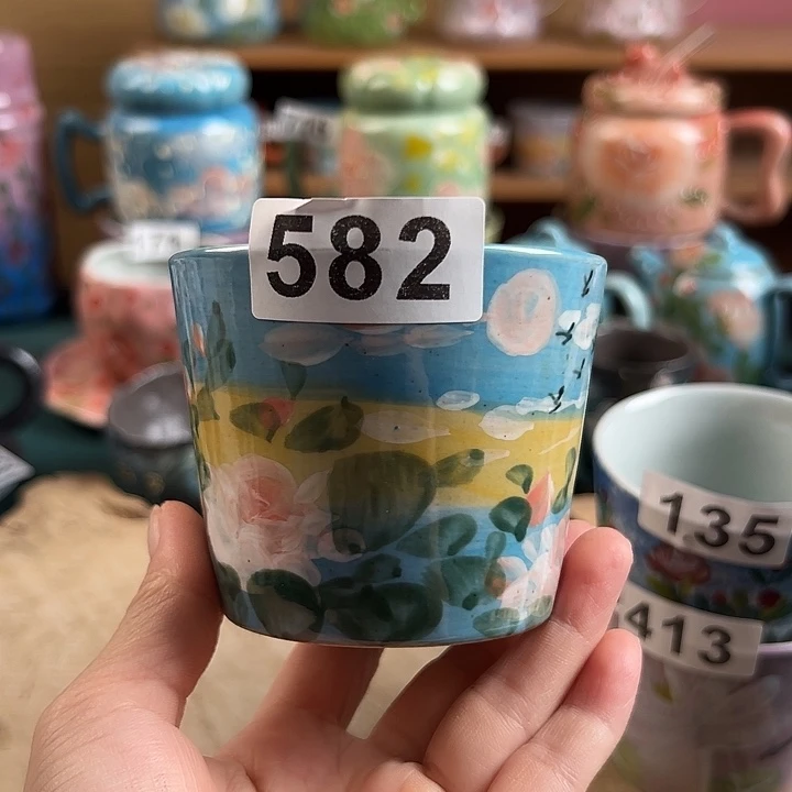 景德镇陶瓷手绘作品582