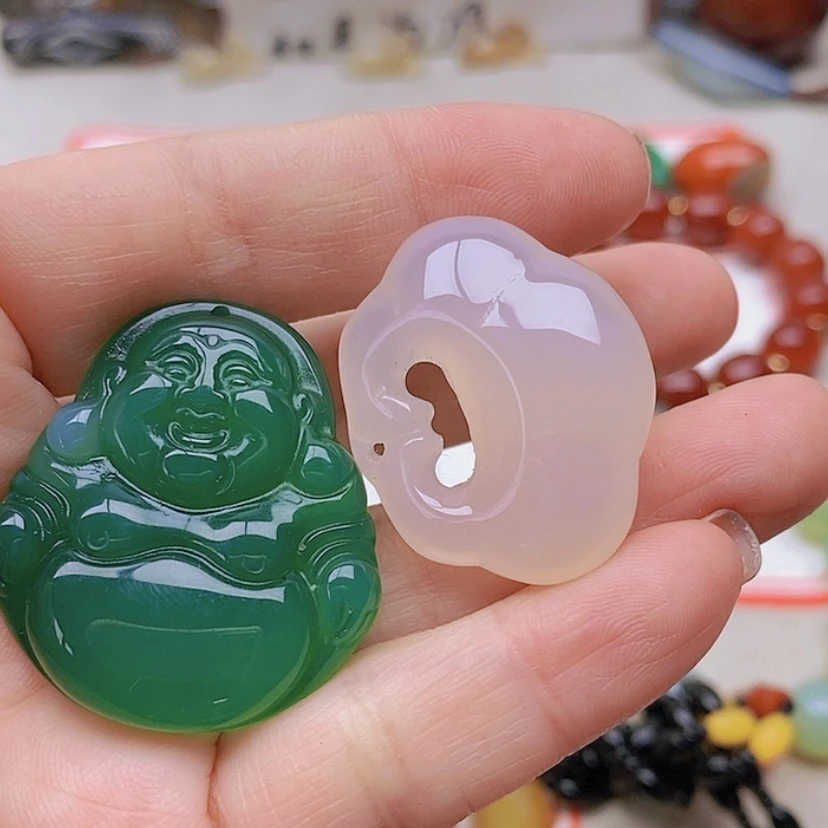 【闪购商品】未镶嵌玛瑙/玉髓珠宝半成品素****馆