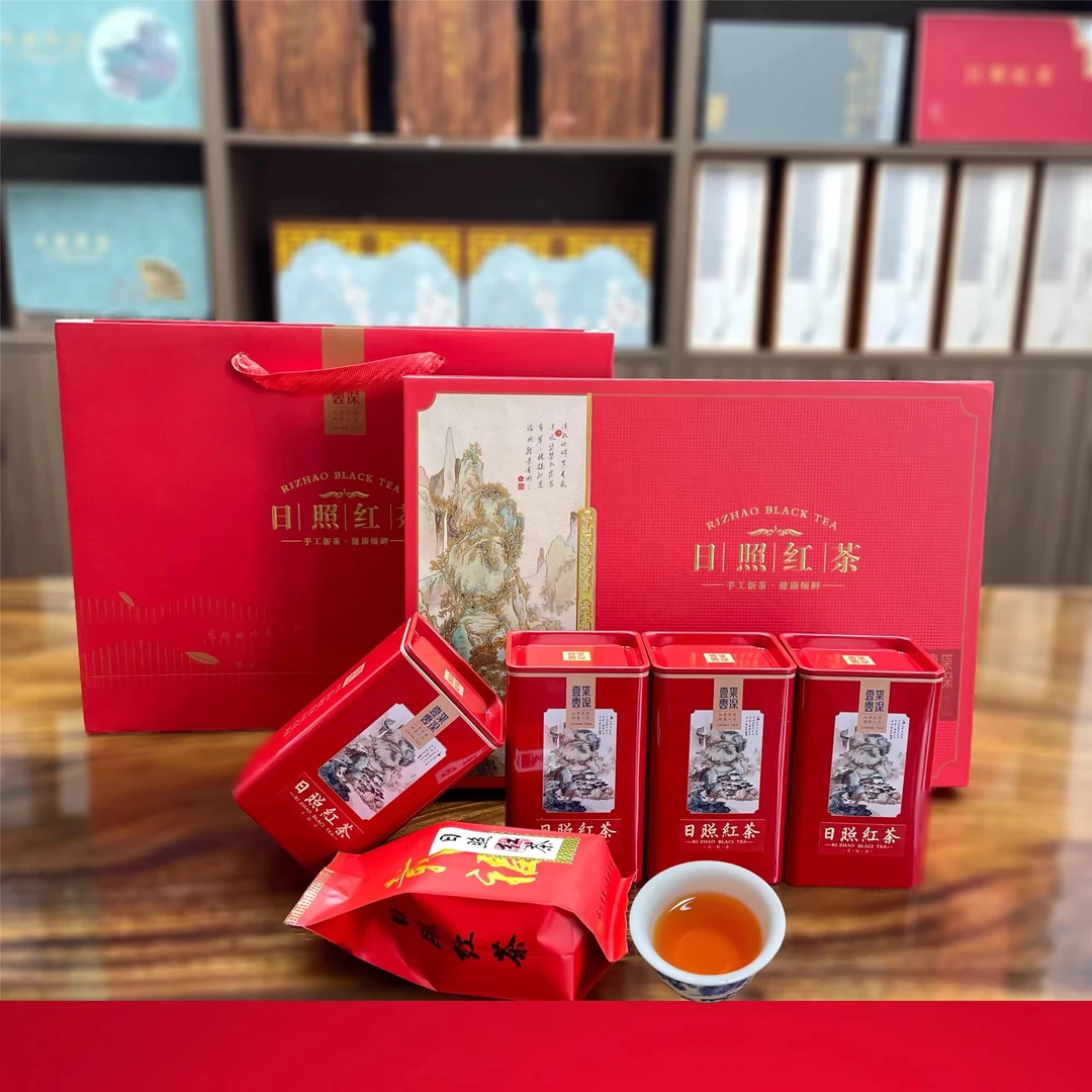 日照红茶礼盒装蜜香浓郁耐冲泡送礼访友好选择