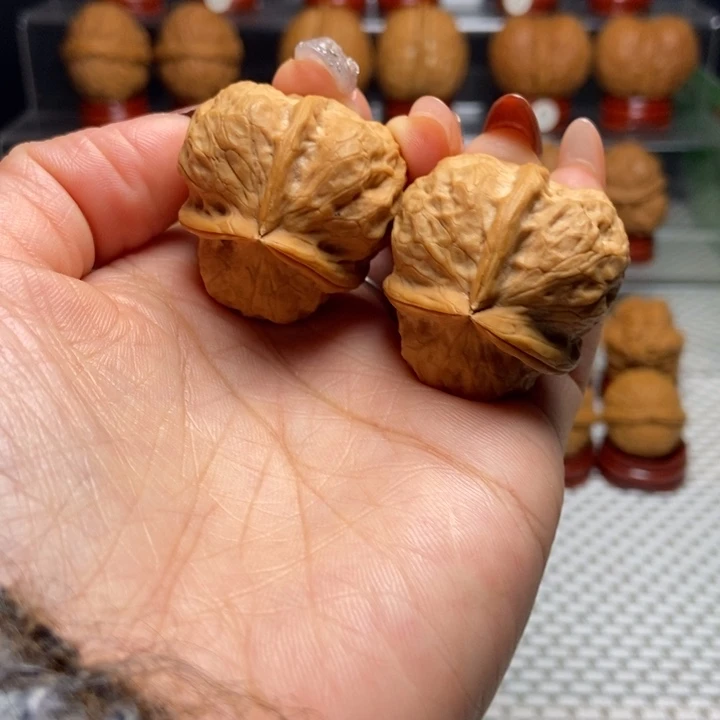 把件文玩核桃37小粽子三棱