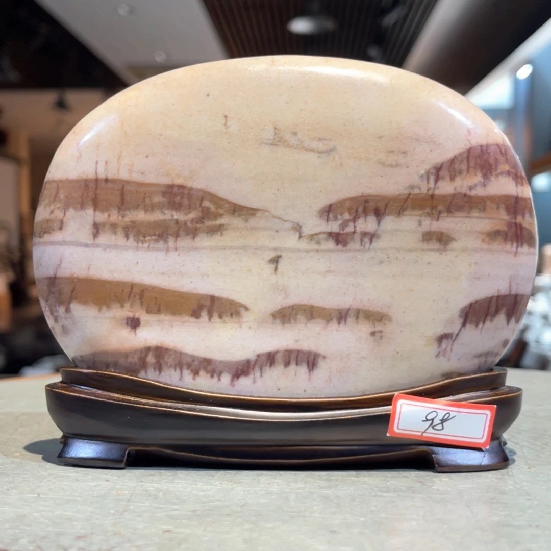 彩石三峡清江画面石