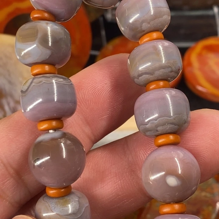 许***产玛瑙/玉髓未镶嵌吊坠(不含链)