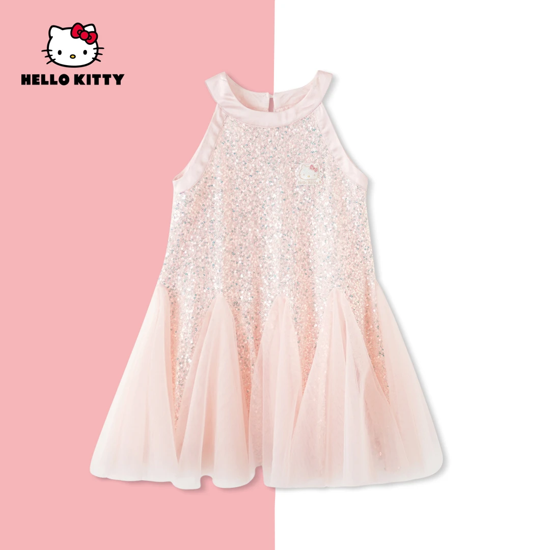 HelloKitty夏季新款女童女宝中大童休闲连衣裙AC5226ML378 AD