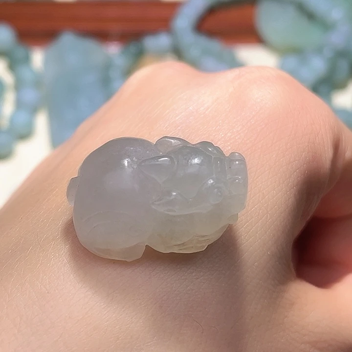 清***泉定制翡翠未镶嵌天然翡翠