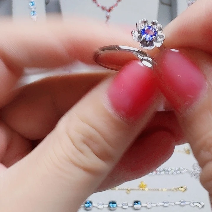 吊坠925银合成立方氧化锆