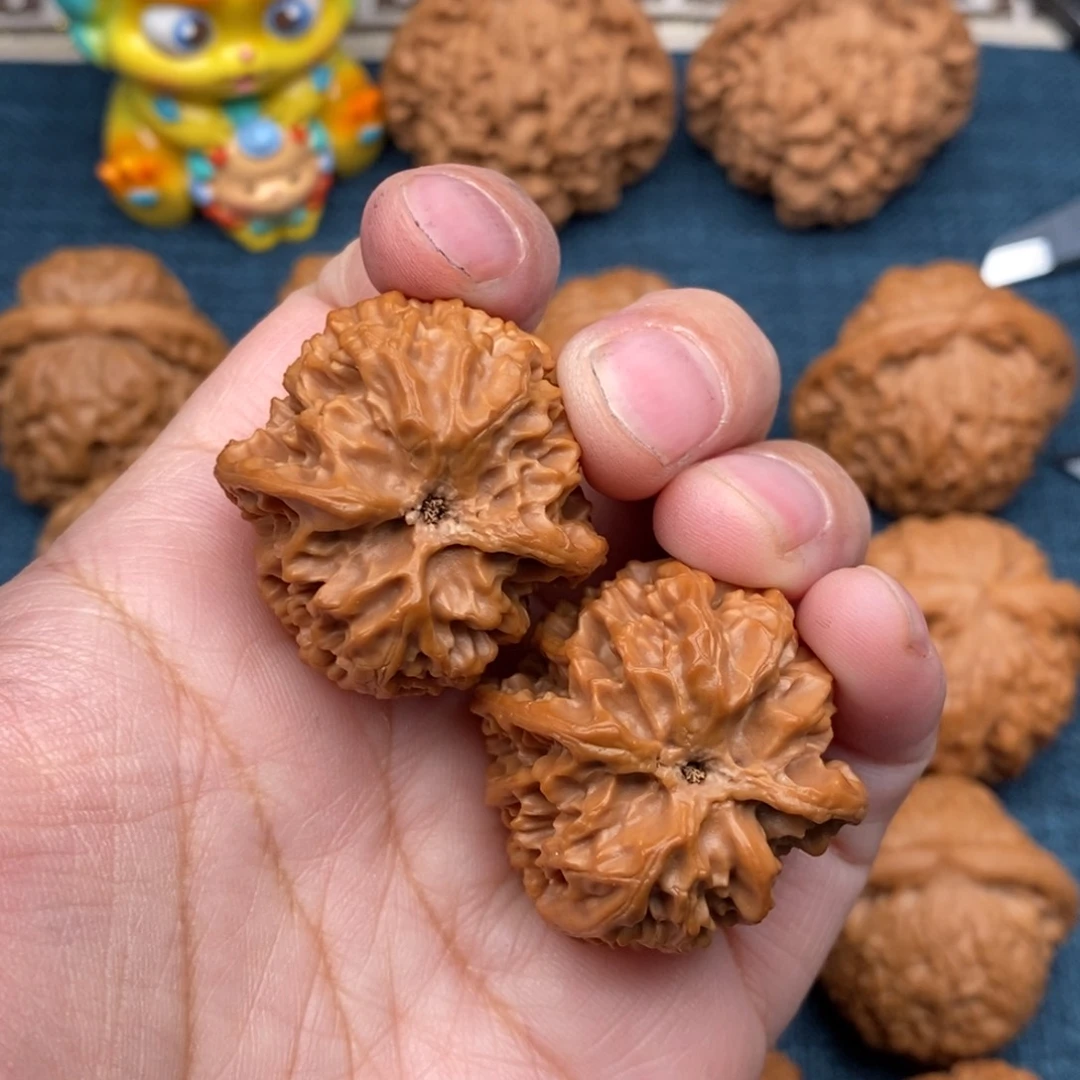 文玩核桃把件老*33全品苹果