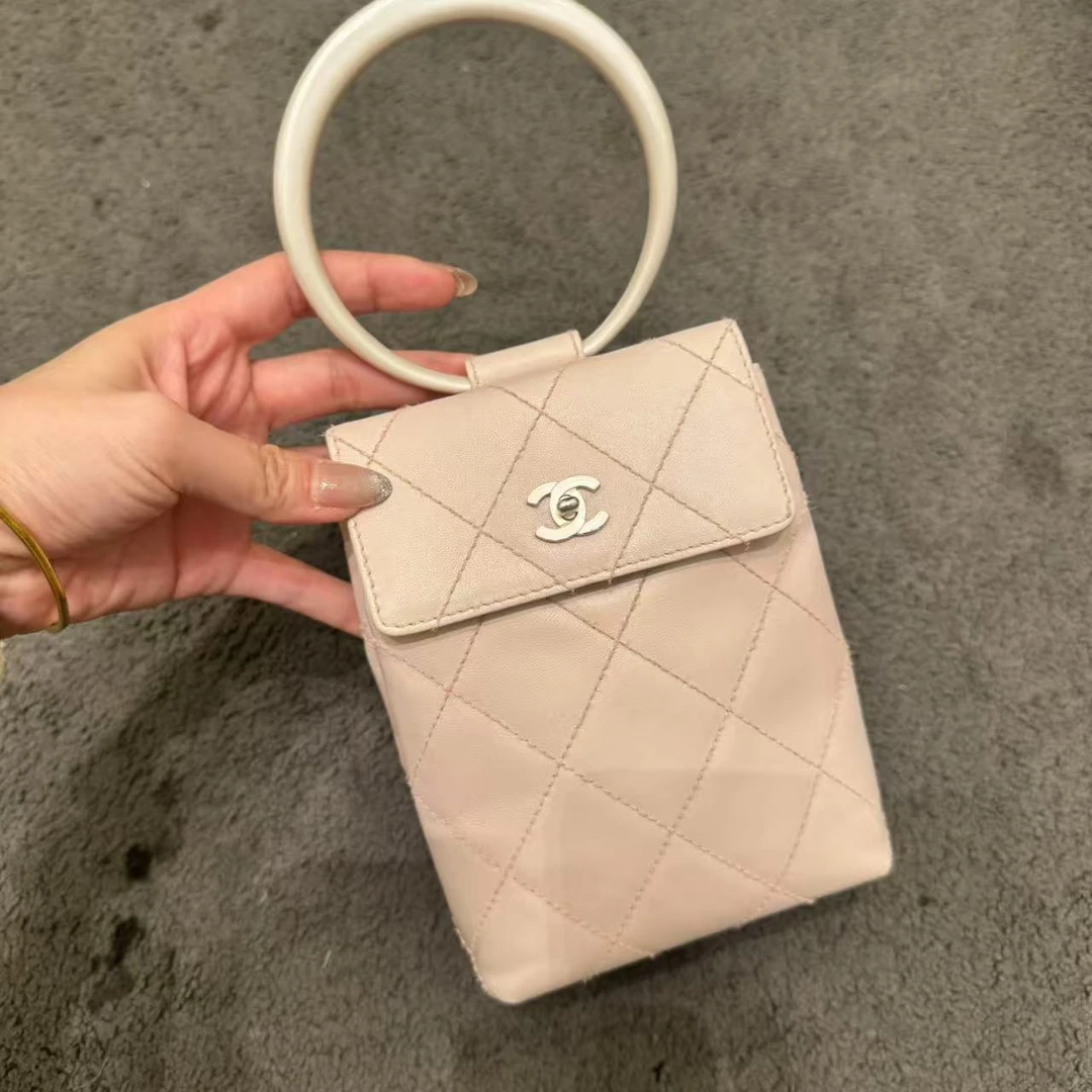 95新 Chanel/香奈儿 琴谱手提单肩包/非真假不退补不换