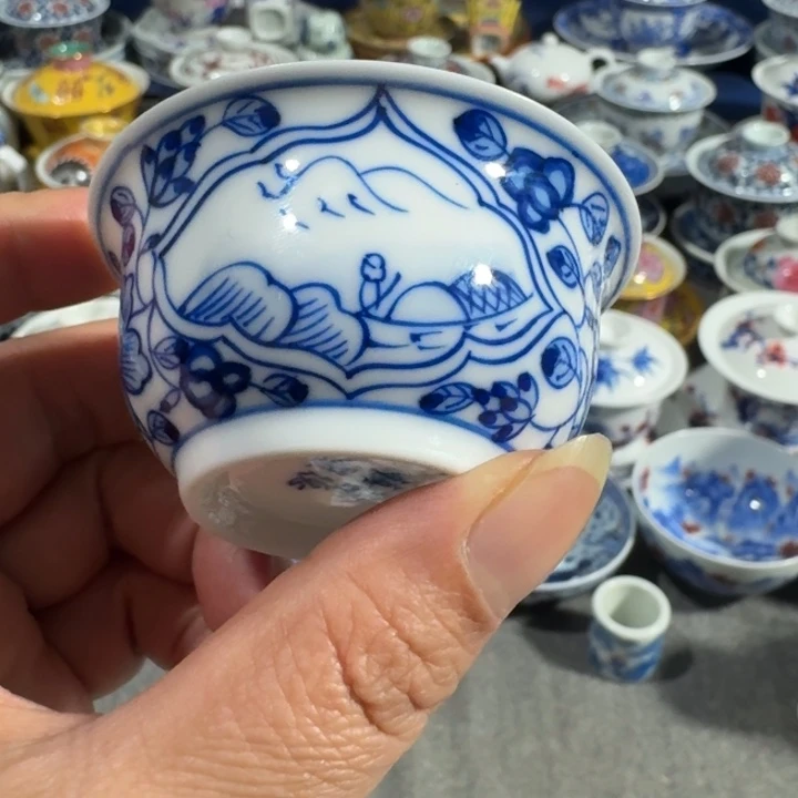 景德镇手工手绘杯