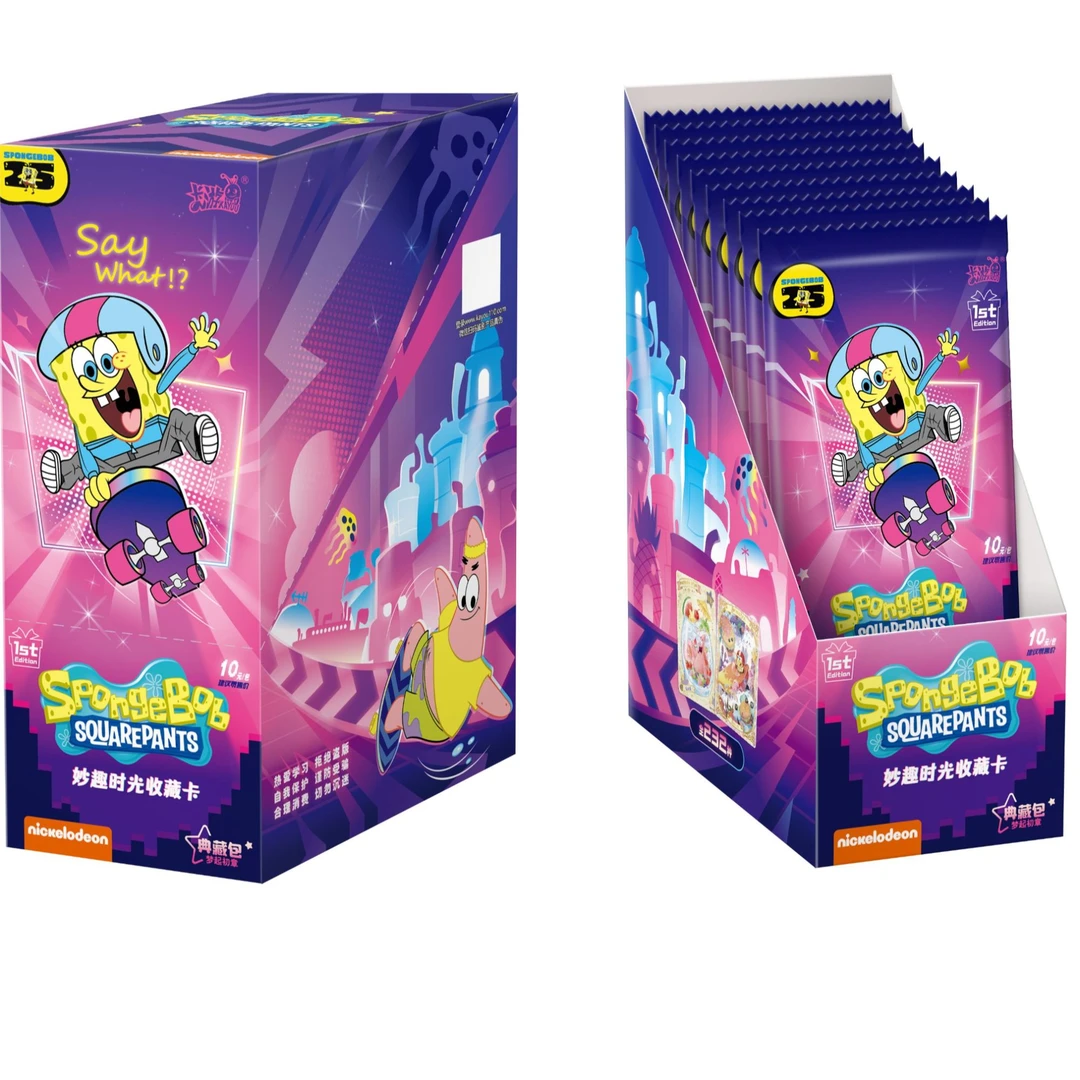 卡游-海绵宝宝-妙趣时光收藏卡-典藏包FE版-梦起初章（默认代拆）