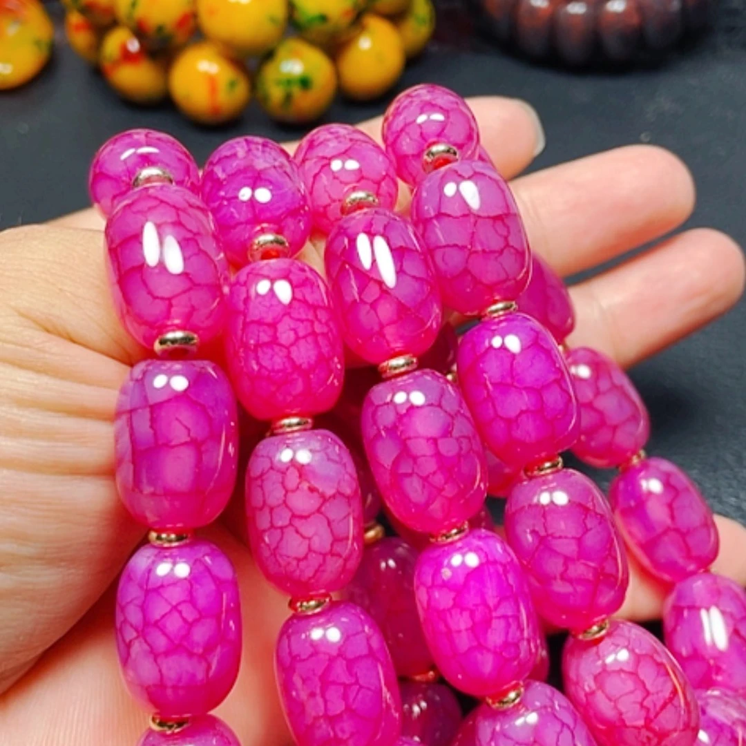 【闪购商品】玛瑙/玉髓手链未镶嵌龙磷凤血1318