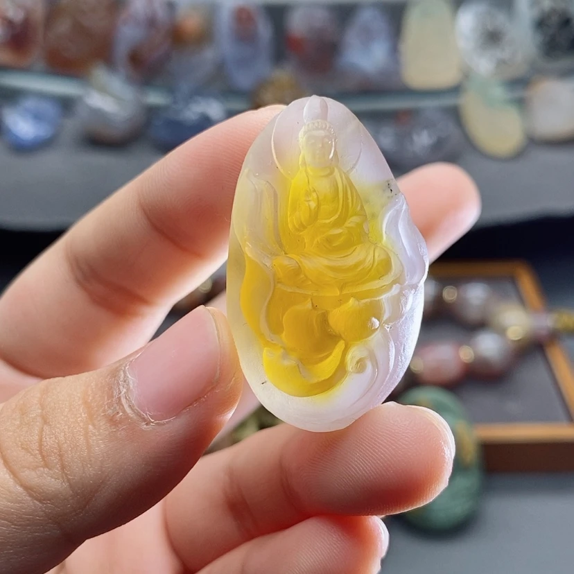【闪购商品】未镶嵌吊坠定制玛瑙
