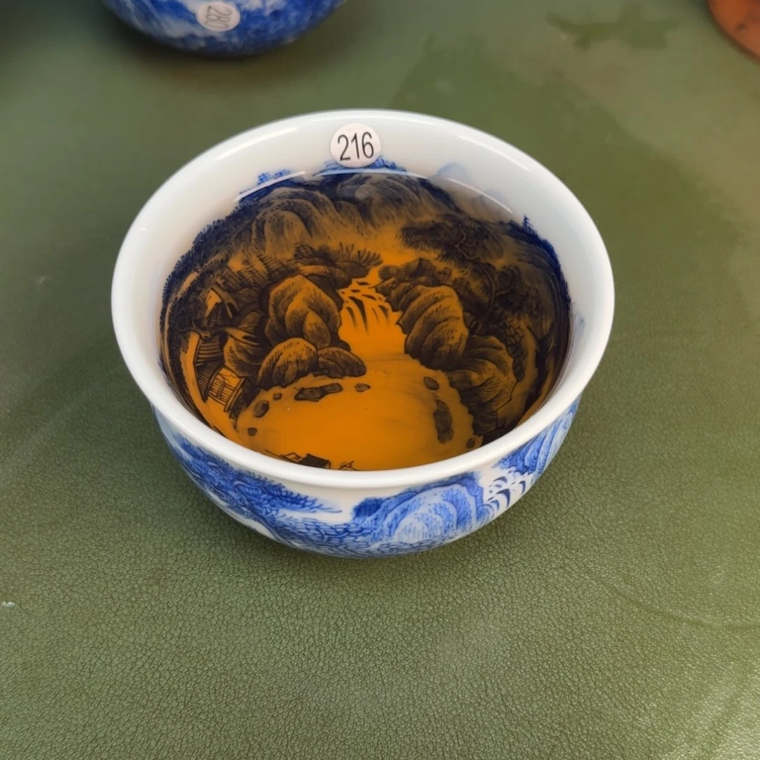 景德镇纯手绘茶具圆圆216