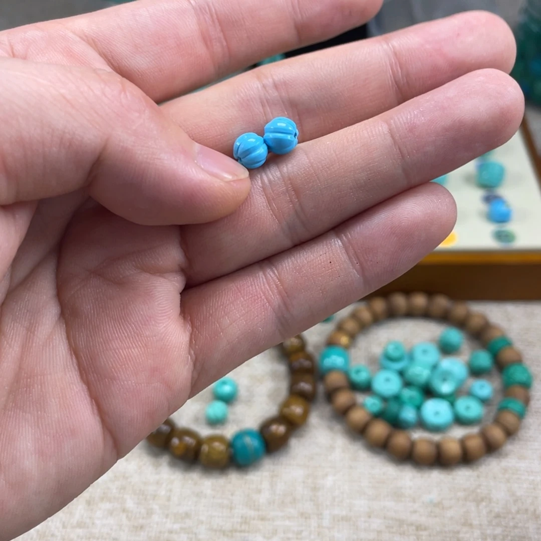 原生态湖北矿小配饰，直径6