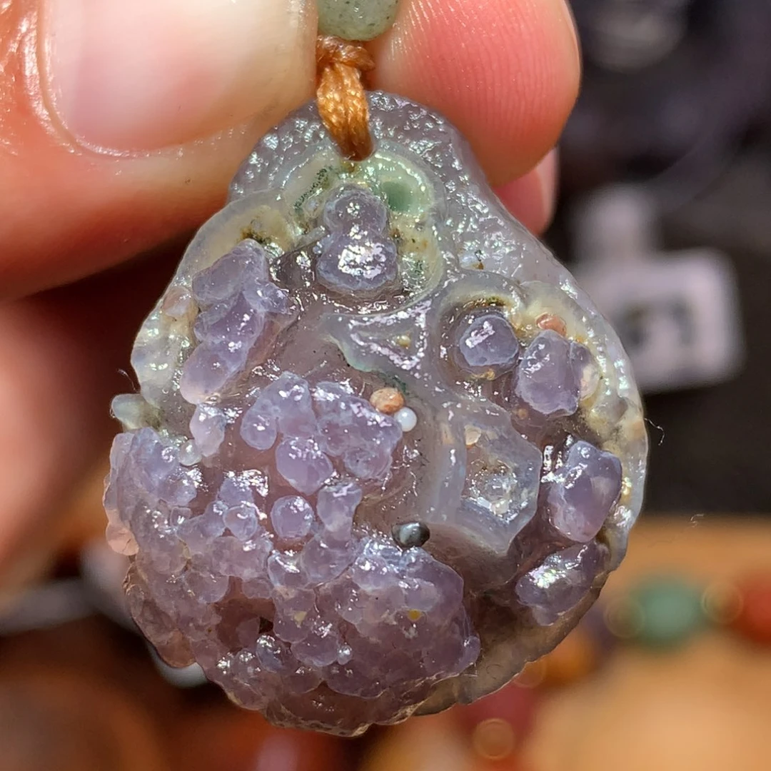 未镶嵌玛瑙/玉髓珠宝半成品