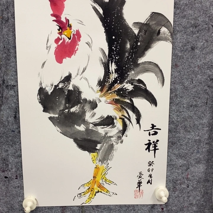 国画亲笔手绘原创