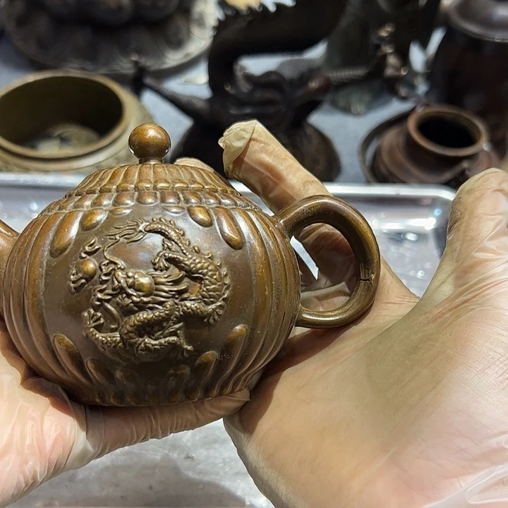 经****生微瑕疵黄铜摆件工艺品