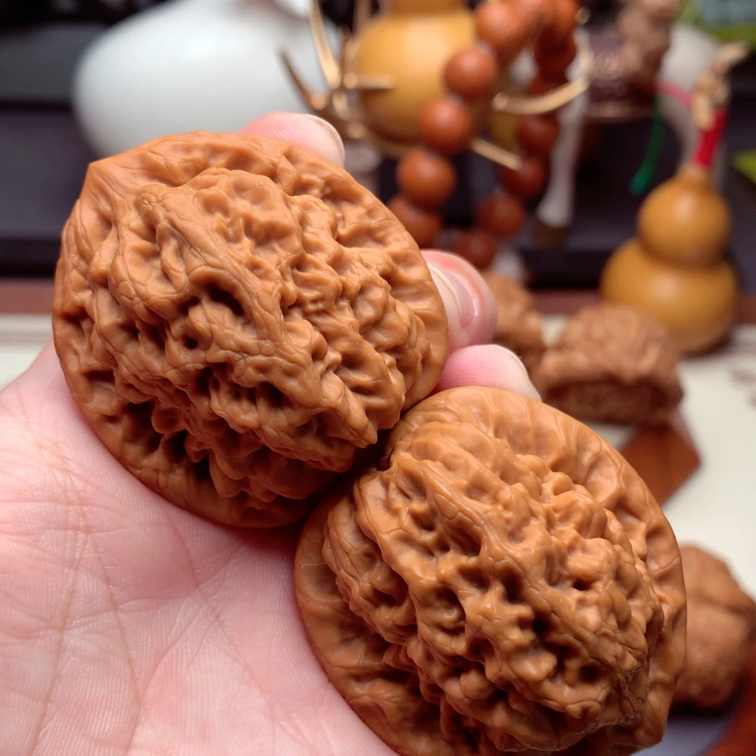 文玩核桃把件金公子巨重  1号