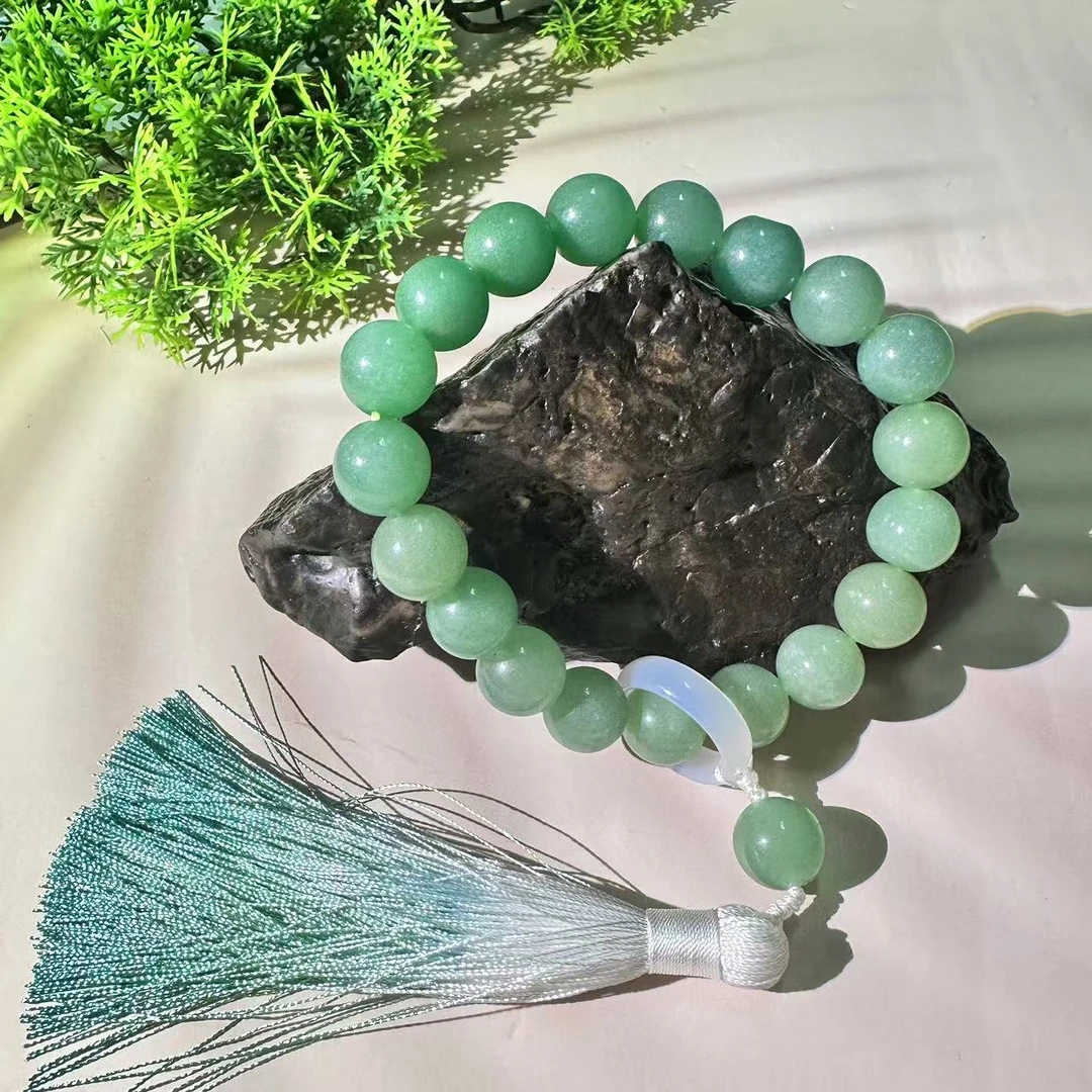 【巴基斯坦】1216cp3 东陵玉13mm国风款手持  男女同款 把玩款