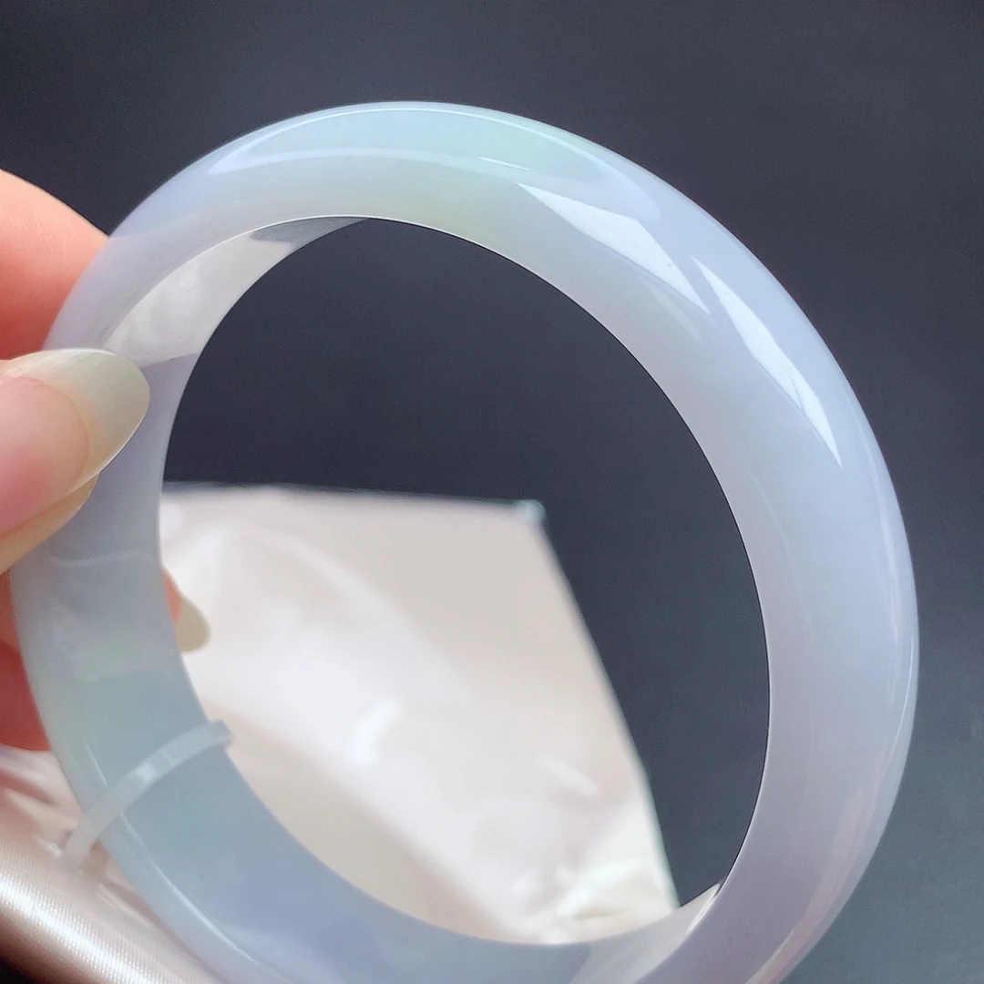 翡翠未镶嵌手镯58.8圈口