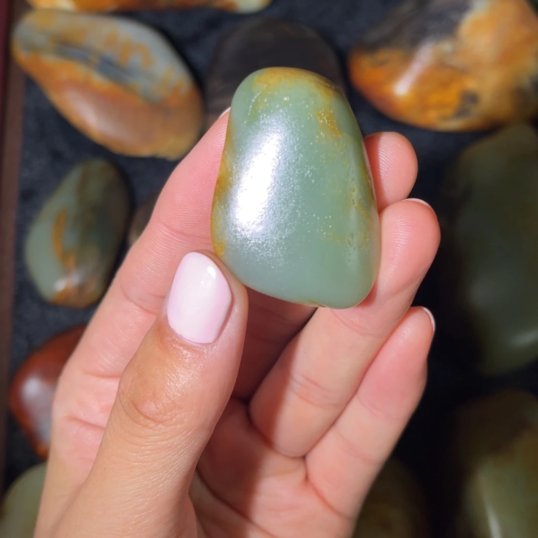 和田玉未镶嵌挂件29g