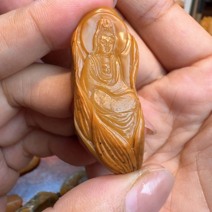 寿山石印石寿山田黄摆件