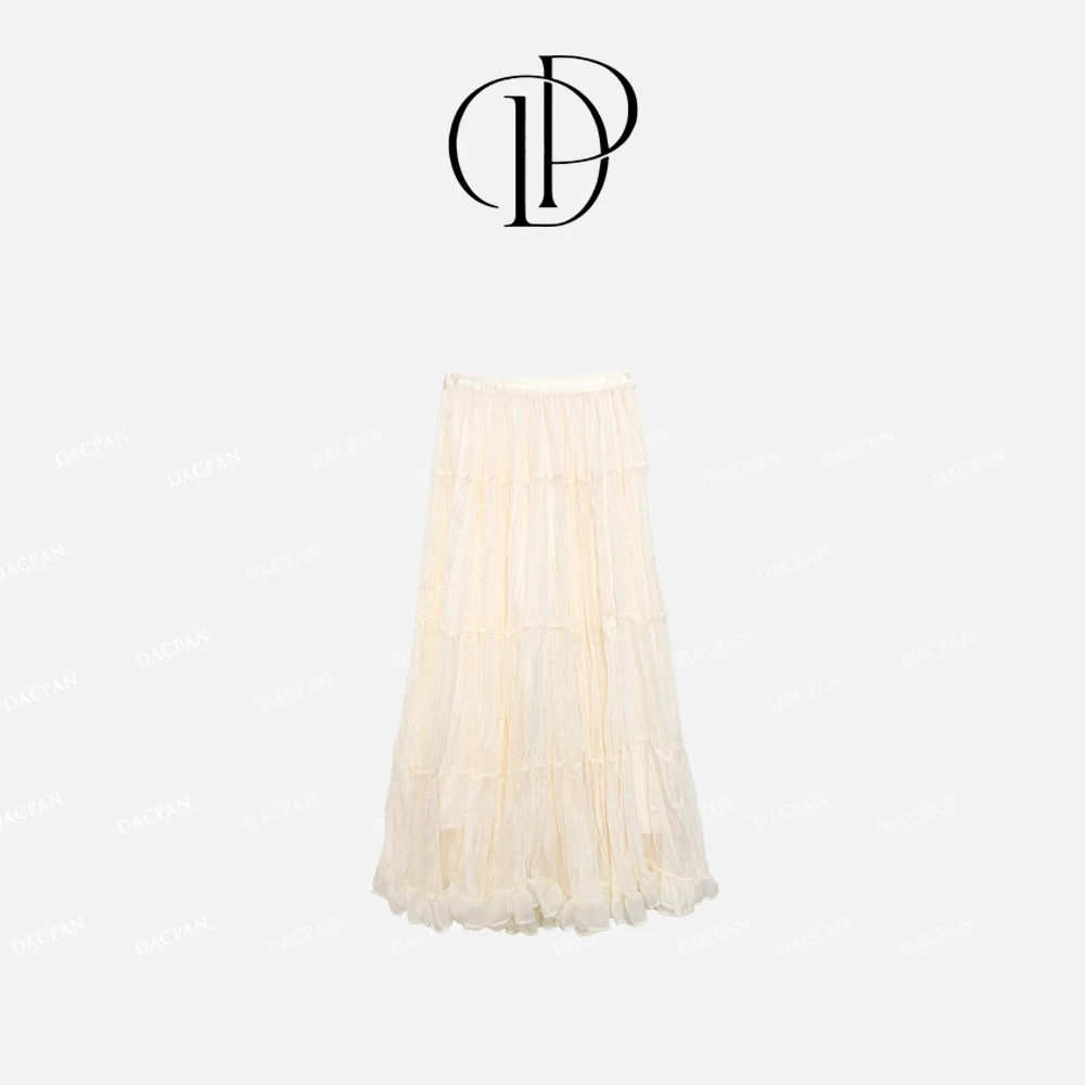 DACPAN-“辣味棉花糖”简洁优雅半身裙 松紧腰 2025/盼·PP 8192