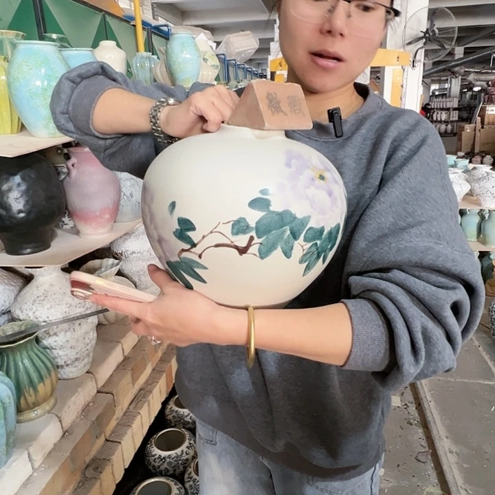 摆件陶景德镇陶瓷花瓶瑕疵专场