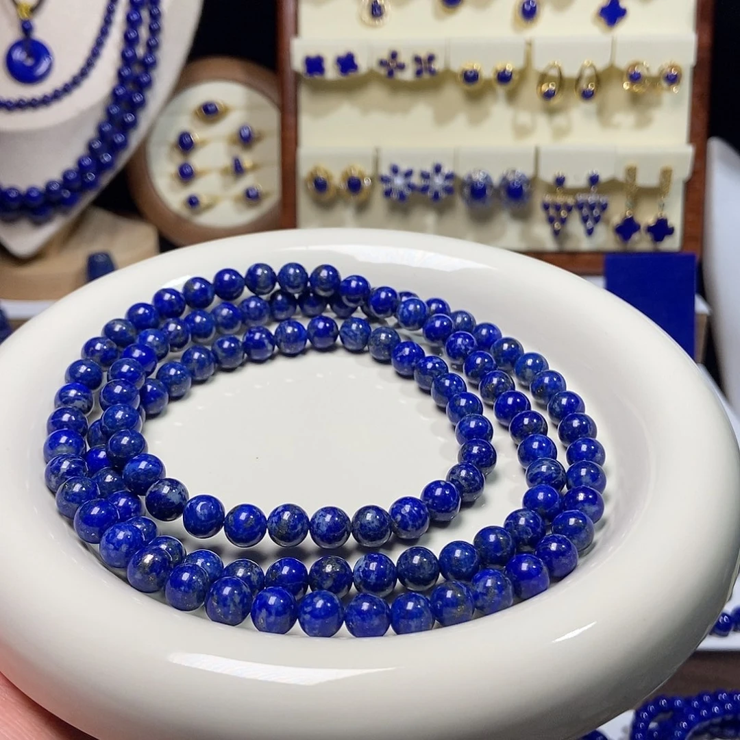 青金石未镶嵌7mm+108