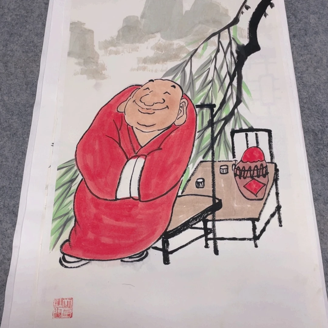 国画2平尺国画作品