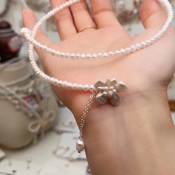 淡水珍珠未镶嵌颈饰