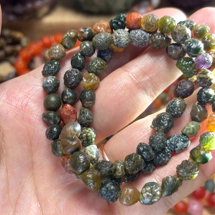 玛瑙/玉髓未镶嵌手链