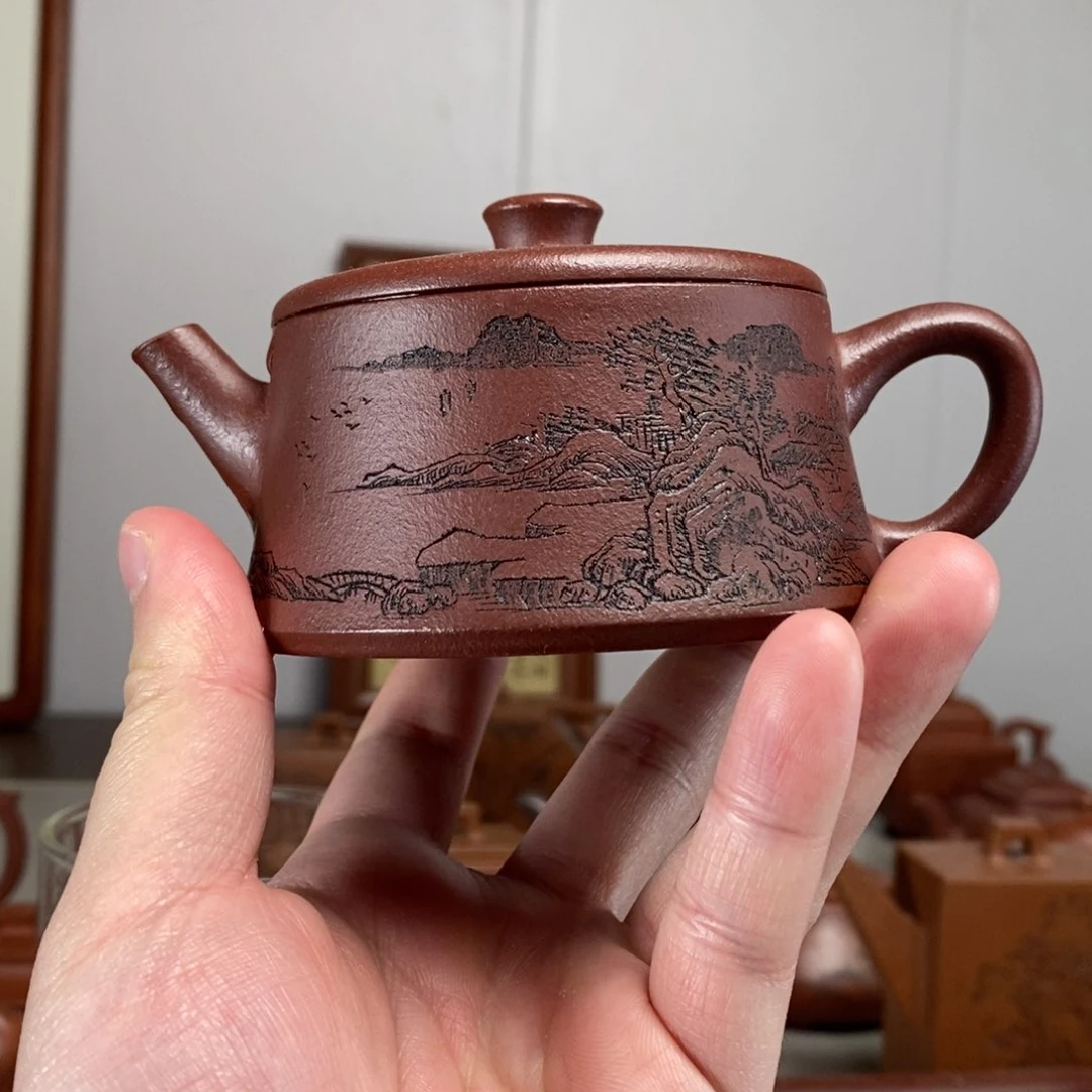 茶壶紫砂原矿泥料传统工艺制作