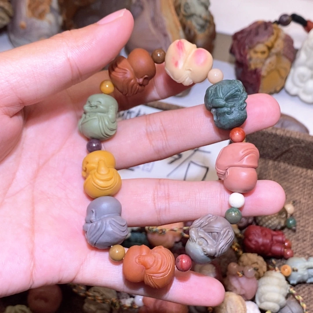 石英质玉（阿拉善玉）未镶嵌手链