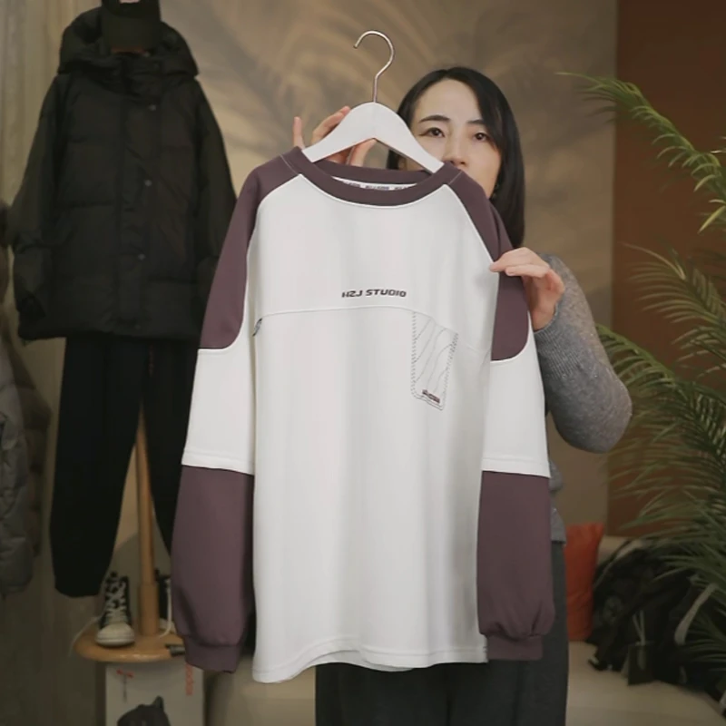 男童长袖圆领春款卫衣8-16岁中大童男孩衣服春秋款潮牌25CY3302