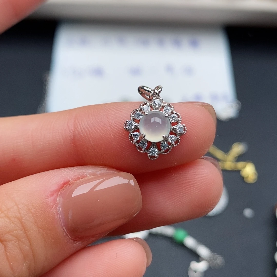 翡翠银S925镶嵌戒指哈哈哈哈哈哈哈