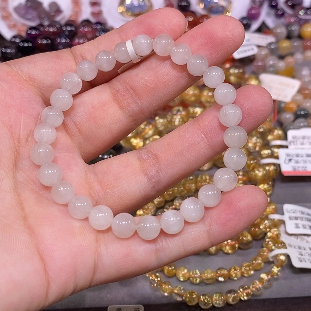 未镶嵌手链水晶兔毛7