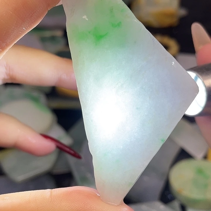 翡翠散珠天然翡翠